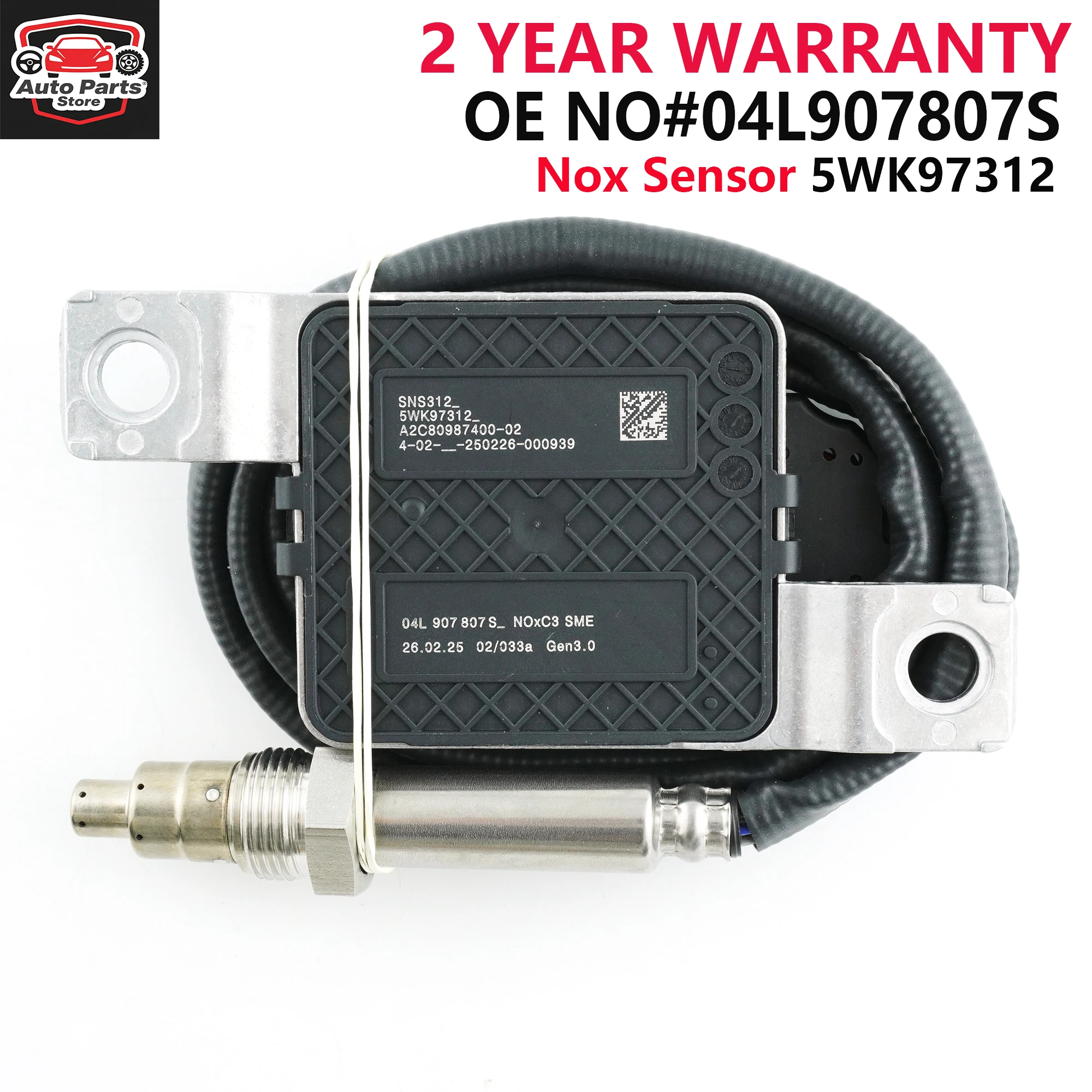 

04L907807S SNS312 A2C80987400-02 Ammonia Oxide Sensor NOX Sensor 5WK97312 for Volkswagen