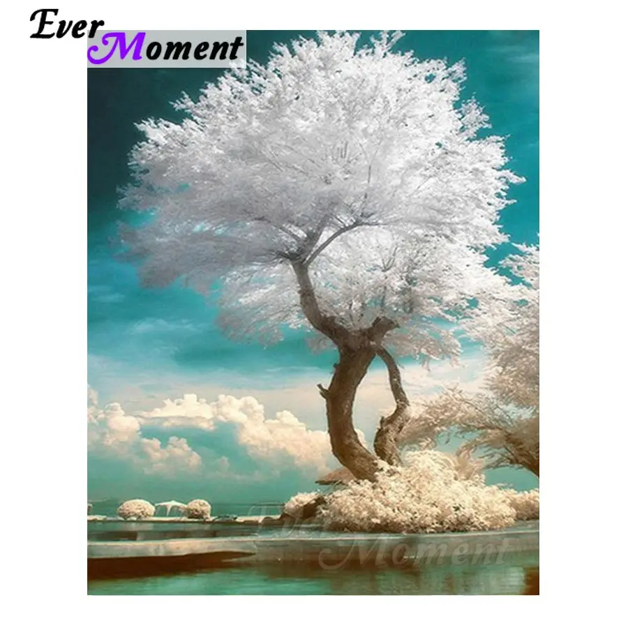 

Tree 5D DIY Full Square Resin Ever Moment Diamond Painting Embroidery Cross Stitch Picture Mosaic Handmade S2F388