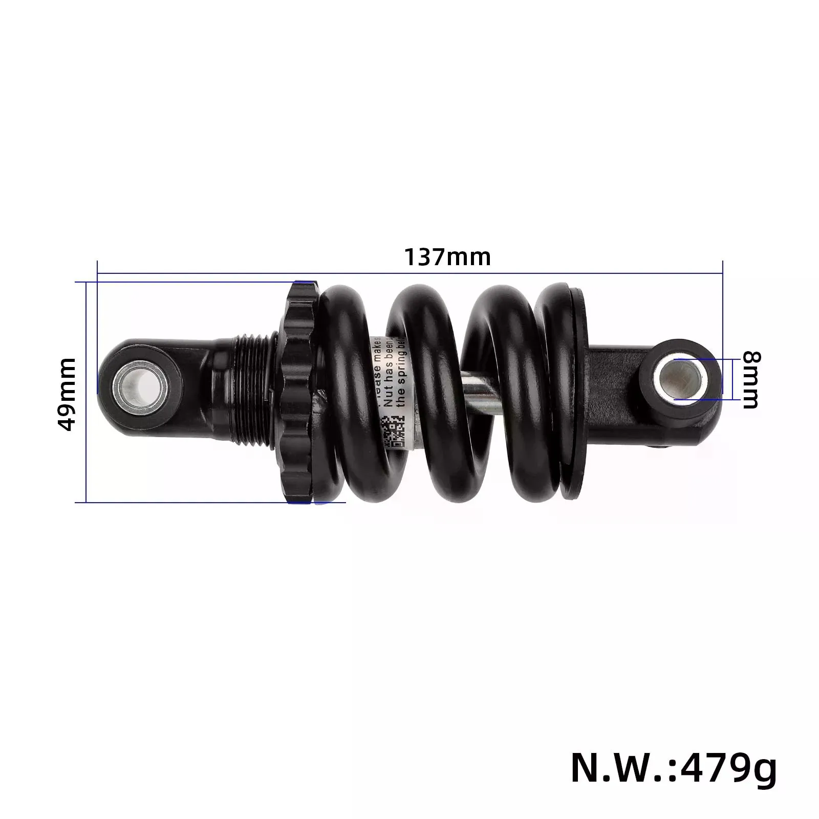 Stoßdämpfer-Ersatzteil vorne/hinten für Kickscooter, Stoßdämpfer-Ersatzteile, Zubehör für Elektroroller KuKirin G2 Max – Detail 2