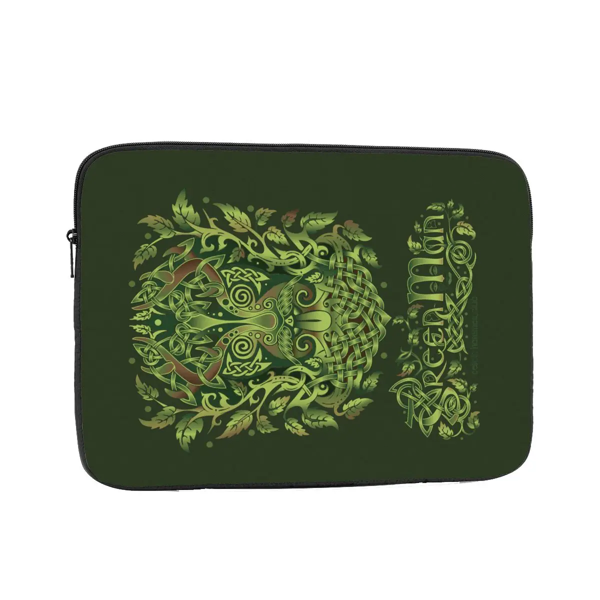 The Green Man Computer ipad Laptop Cover Case Laptop Sleeve Bag Portable Cover Fundas Pouch