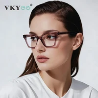 VICKY, montura cuadrada Vintage, diseño personalizado, gafas de lectura antiluz azul para hombres y mujeres, se pueden personalizar con prescripción LS087