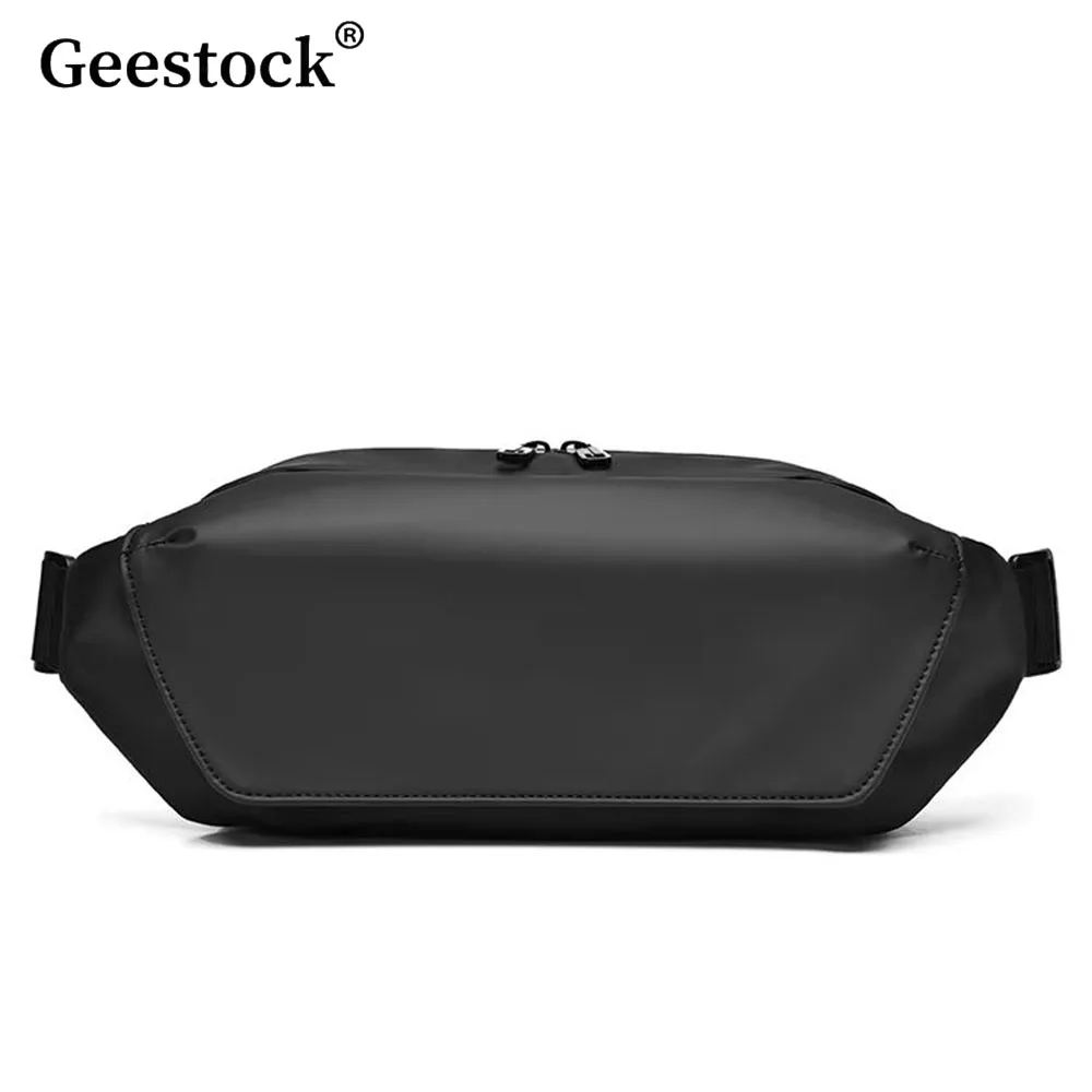 حقيبة كروس للرجال من Geestock خفيفة الوزن وبسيطة وحقيبة حمل يومية وحقيبة صغيرة للتنقل كاجوال للسفر ومتعددة الاستخدامات وحقيبة كتف