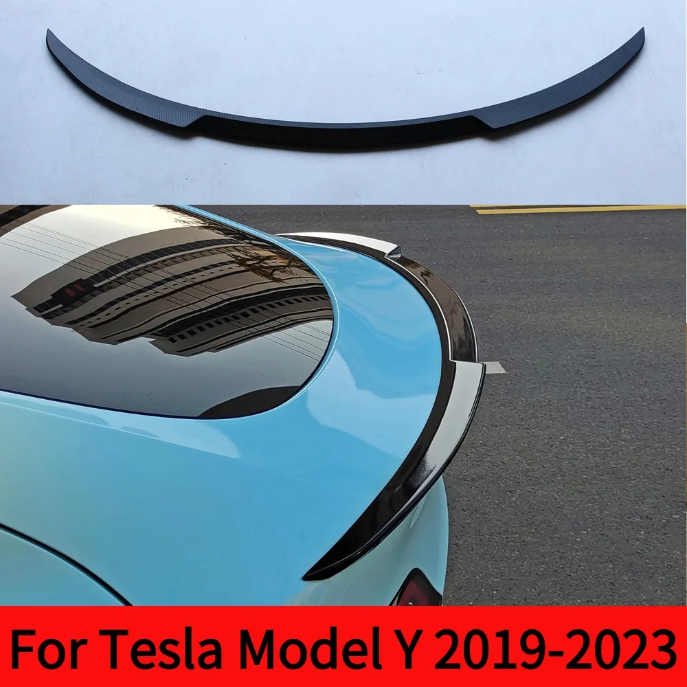 

For Tesla Model Y 2019 -2023 Car Rear Trunk Spoiler Splitter Wing Tail Trunk Lip Body Kits Tuning