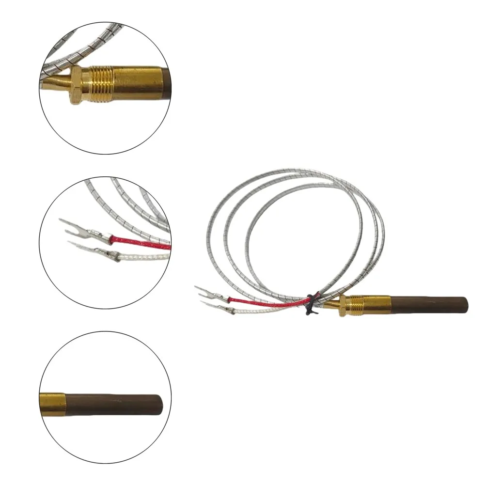 36 inch Thermocouple for For gas Fireplace Water Heater 750mV Thermopile Cluster Metal Construction Fast 3 Second