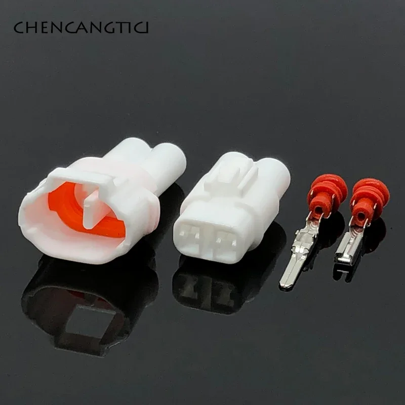 

1 Set 2 Pin Sumitomo MT090 Male Female White Auto Connector Waterproof Automotive Plug For Motorcycle 6180-2181 6187-2171