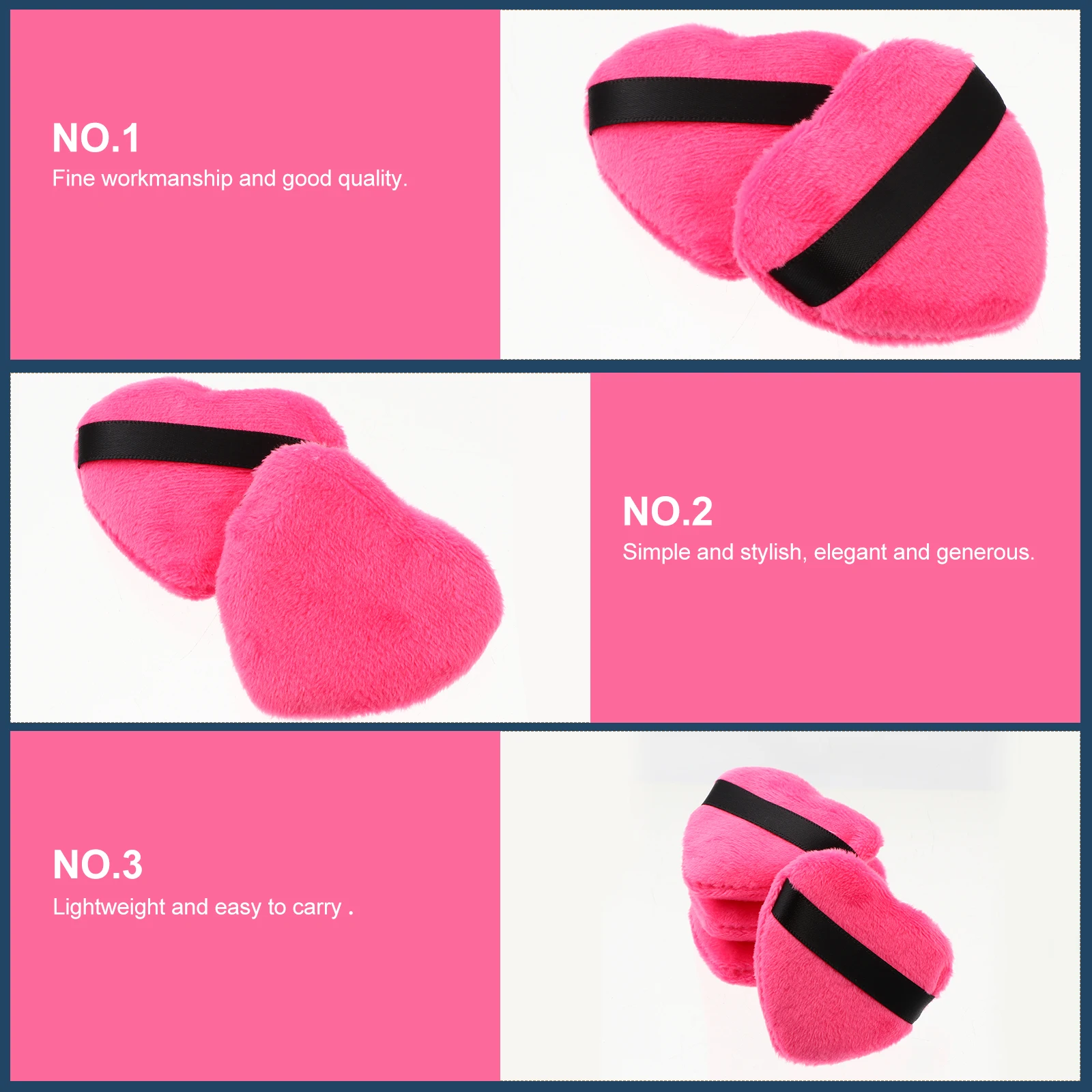 8 stuks gezicht make-up bladerdeeg poeder kussen voor foundation losse poeder zachte aanraking zelfs dekking draagbaar ontwerp