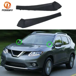 Car Front Left/Right Windshield Wiper Cowl Extension Trim Grille Outer Cover for Nissan Rogue 2014-2020 Auto Replacement Parts