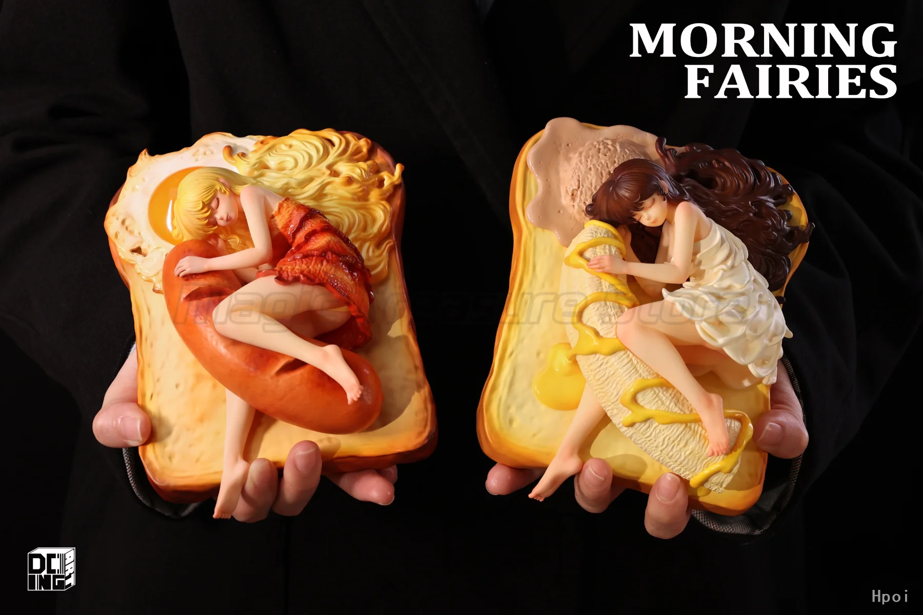 

【MT】WeArtDoing Sleeping Curse MRNING FAIRIES Аниме-фигурка: Мороженое, тост, мягкое жареное яйцо