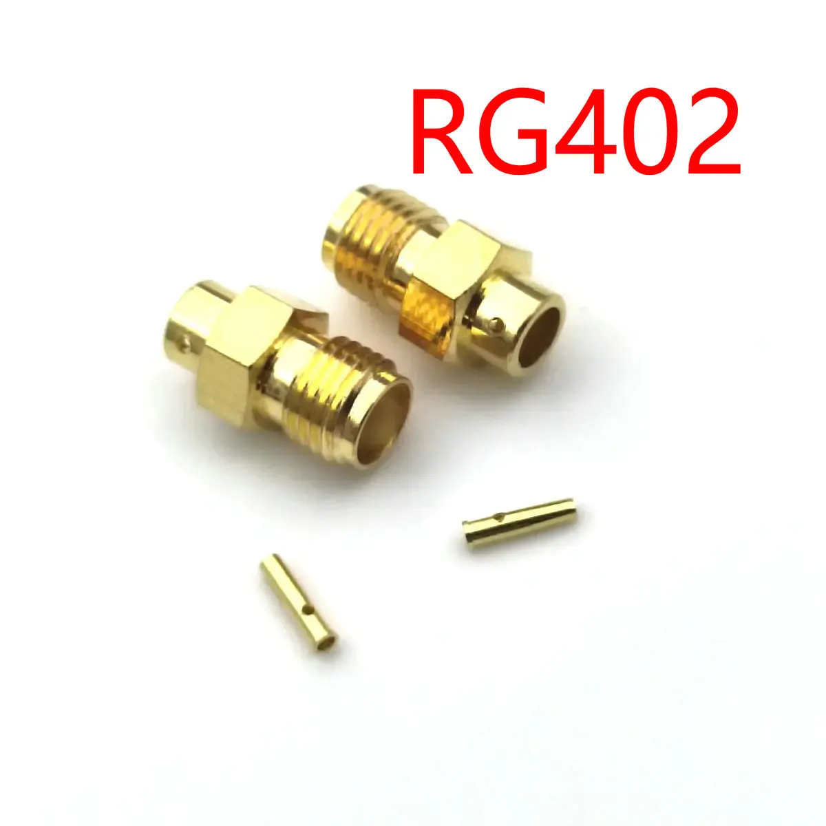 new SMA Female Crimp Connector for semi-rigid RG402 0.141