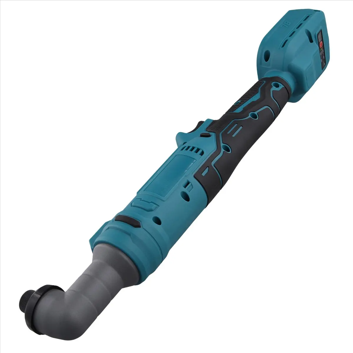 【LBER】 Cordless Impact Wrench Brushless 90 Degree Right Angle Small Electric Ratchet Wrench 1/4 Collet for 18V Battery