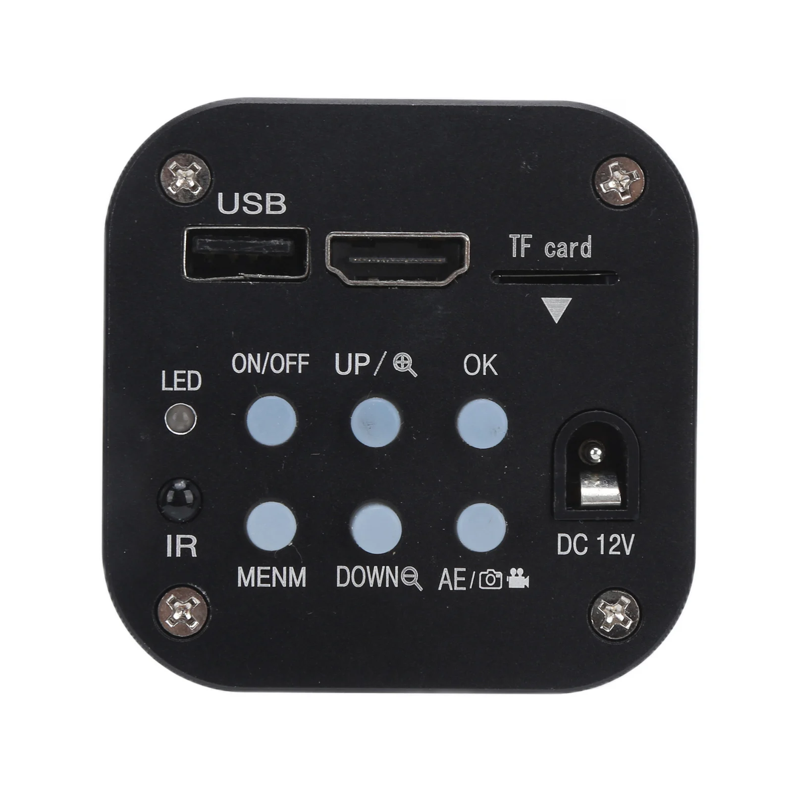 Microscope Fitting 4K 180x C Mount Industrial Camera High Definition Video Microscope Camera for Repairing for SONY Sensor AC