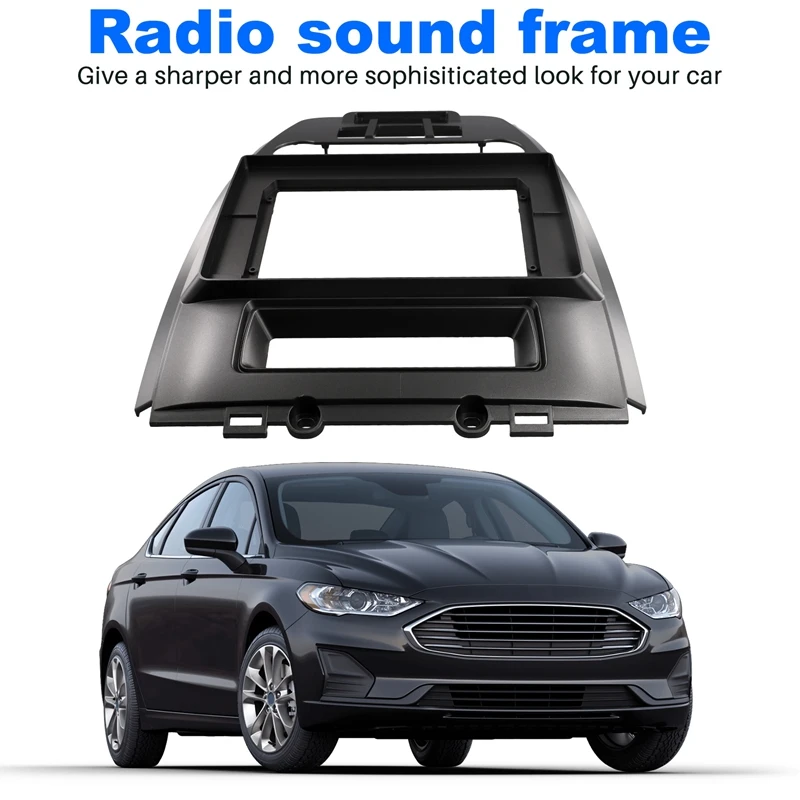 10.1 Car Radio Fascia Frame Adapter For FORD FUSION 2009-2012 2 Din Dash Android Mp5 Panel Frame Kit