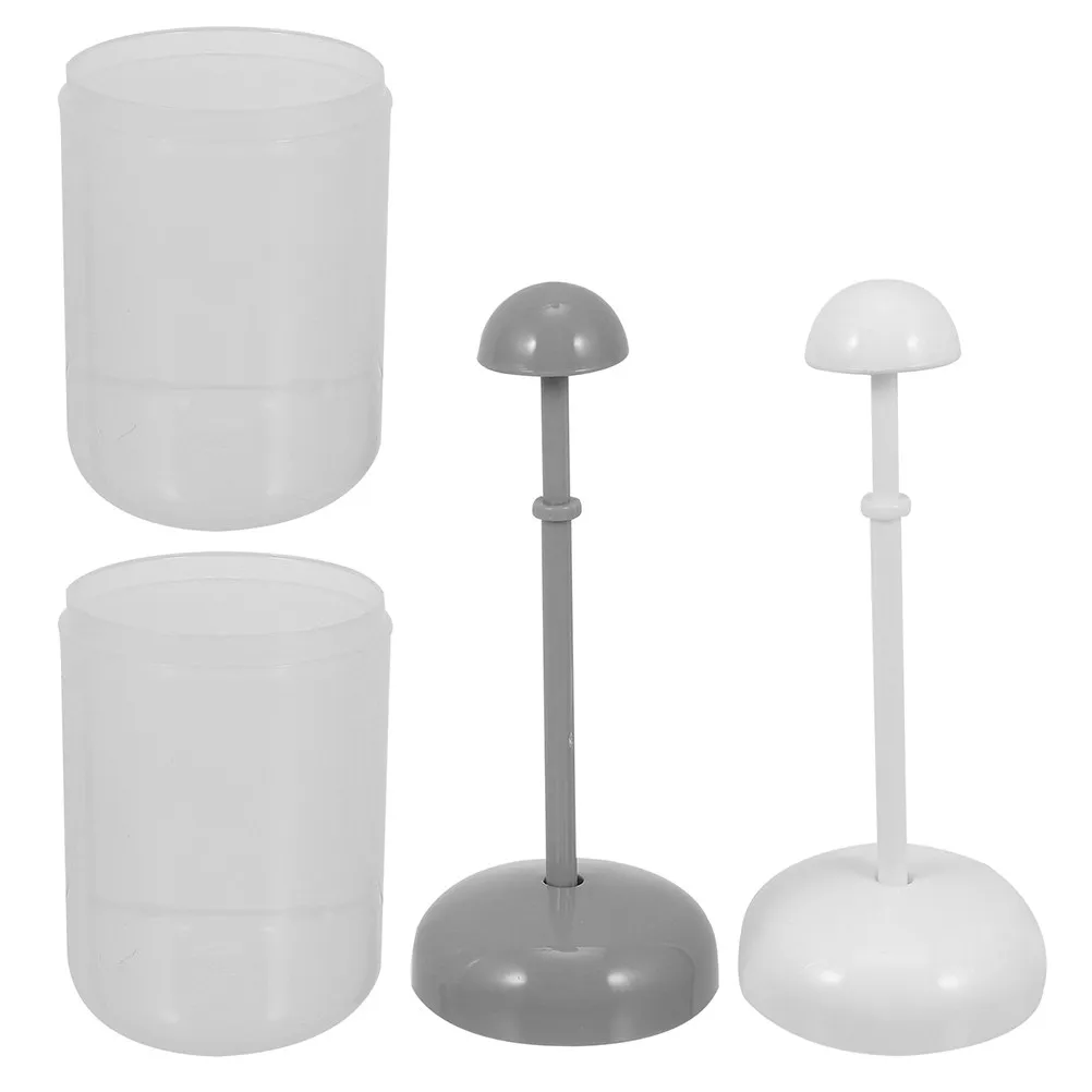 2 Peças Mini Espumador Portátil de PP para Sabonete Facial, Shampoo, Gel de Banho, Sabonete Líquido para Mãos e Detergente de Louça