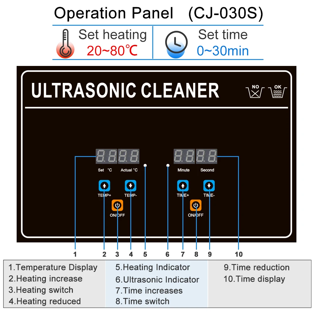 180w 4.5L Ultrasonic Washer Portable Ultrasound Washing Eyeglass Cleaner Ultrasonic Cleaning Machine 220v Nettoyeur Ultrasons