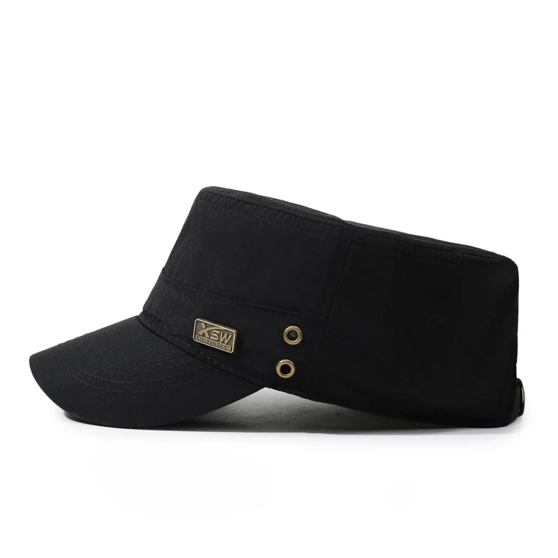 Spring New Arrival Men's Flat Cap Breathable Korean Style Sun Hat Outdoor Travel Fashion Versatile Trendy Baseball Cap