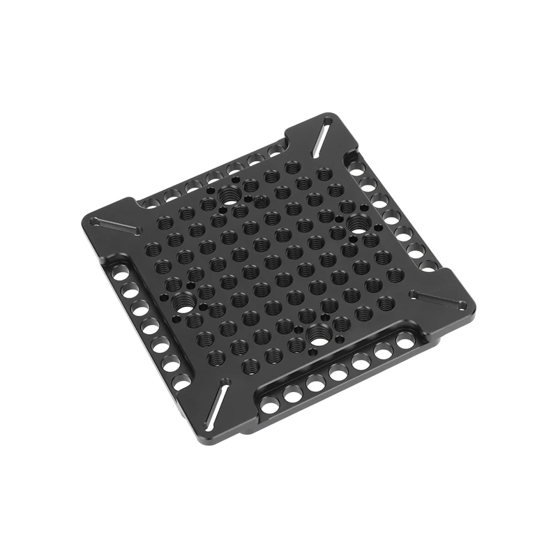 Placa de queso multiusos CAMVATE, placa de queso con conmutación de vídeo con múltiples hilos de 1/4 "-20 para moni
