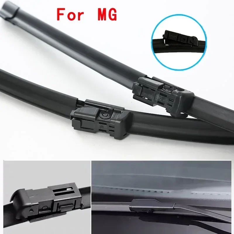 Colorful Car Windshield Wiper Blades Soft Double Layer Rubber Frameless Bracketless 16\