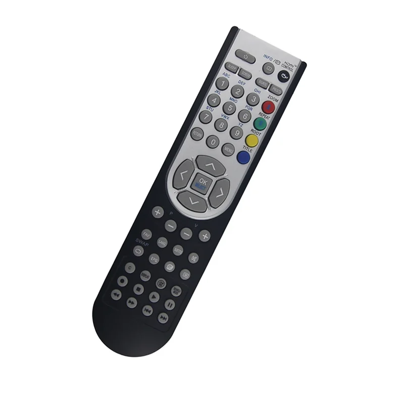 OKI Hitachi Alba Luxor Grundig Vestel Telefunken Bush Techwood Flinlux Akai Nevir Sanyo TV 용 ABDE-RC1900 리모콘