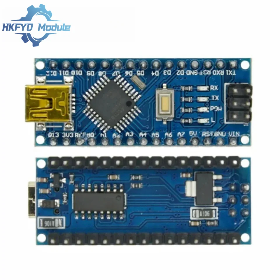 Mini / Type-C / Micro USB Nano 3.0 With the bootloader compatible Nano controller for arduino CH340 USB driver 16Mhz ATMEGA328P