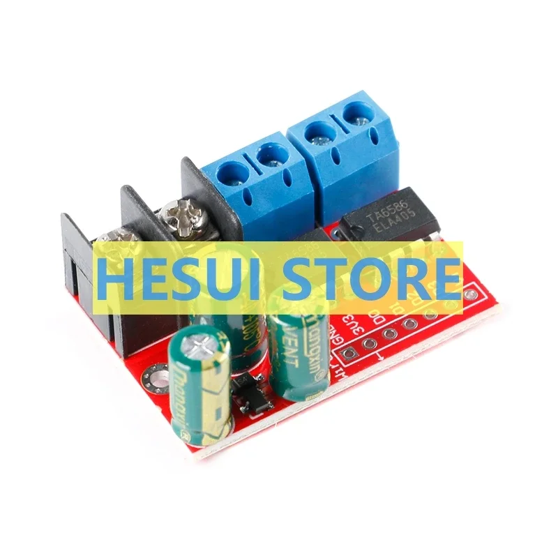 5A dual DC motor drive module can remote control positive and negative PWM speed control remote relay ZK-5AD