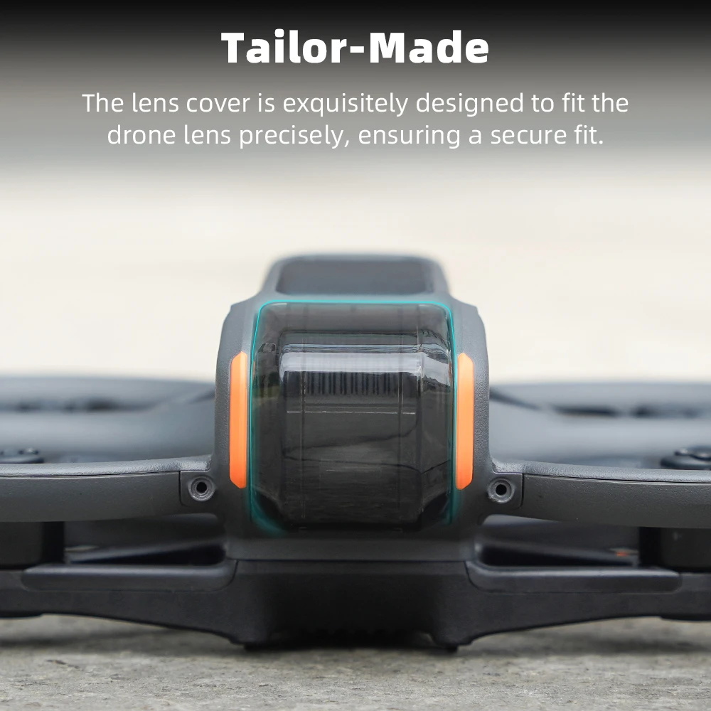 غطاء عدسة لـ DJI Avata 2 ، غطاء عدسة ، واقي كاميرا Gimbal ، غلاف واقي مقاوم للأتربة ، حافظة مقاومة للخدش ، ملحقات الطائرة بدون طيار