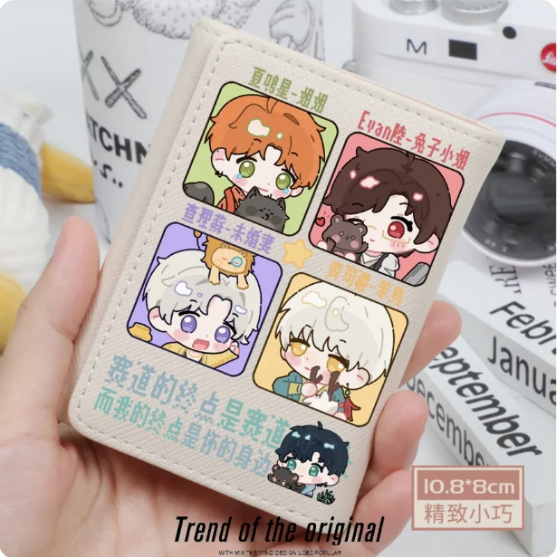 

Anime Light and Night Evan Sariel Fashion Wallet PU Purse Card Coin Hasp Money Bag Cosplay Gift B651