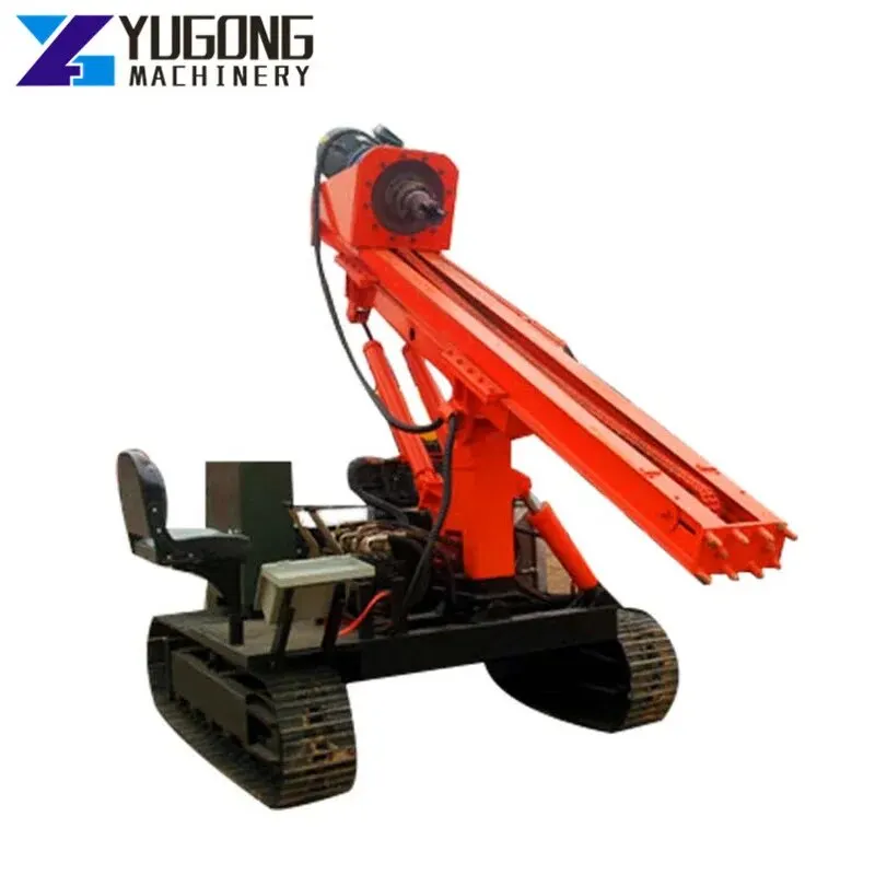Deep Crawler Core Borehole Drilling Machine Full Automatic Shoring Drilling Machine Soil Sample Auger Pile Driver Price