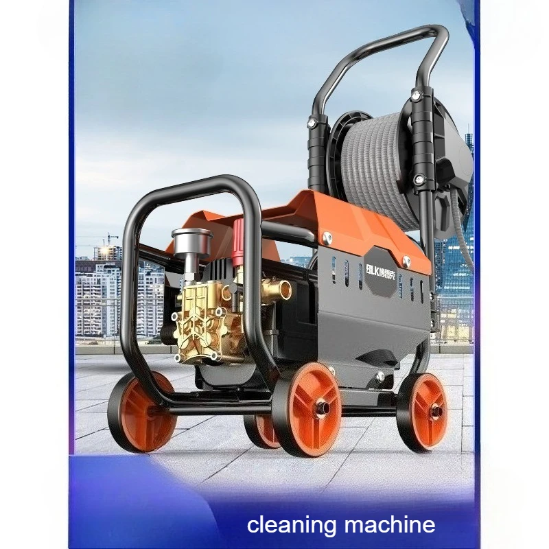 مسدس مياه قوي لغسالة السيارات بالضغط العالي بقوة 220 فولت للاستخدام المنزلي والتجاري