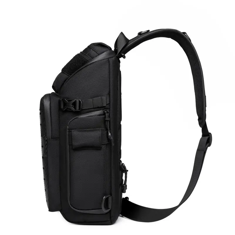 Multifunctional Men Sling Chest Bag Travel Outdoor Tactical Shoulder Crossbody Bag Large Capacity Waterproof Sports Bag For Men