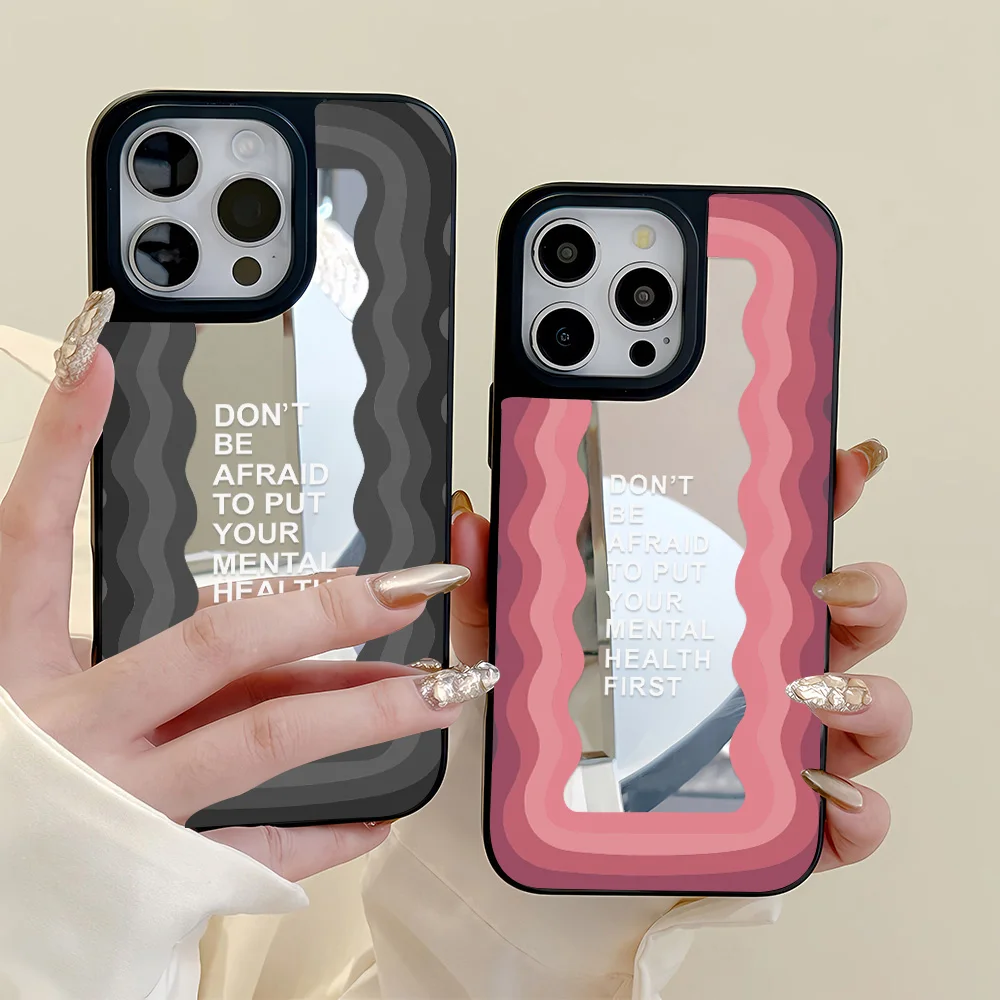 Модный зеркальный чехол для телефона с буквенным принтом для iPhone 16 Pro Max, чехол для iPhone 11, 12, 13, 14, 15 Pro Max, мягкий противоударный силиконовый чехол Модный зеркальный чехол для телефона с буквенным принтом для iPhone 16 Pro Max, чехол для iPhone 11, 12, 13, 14, 15 Pro Max, мягкий противоударный силиконовый чехол