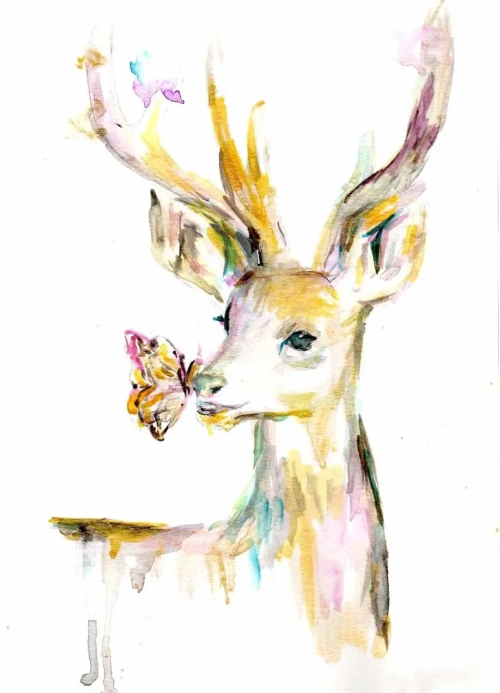 89 Home Decor Marc Allante WaterColour-Silk Art Poster Wall Art Home Decoration Gift