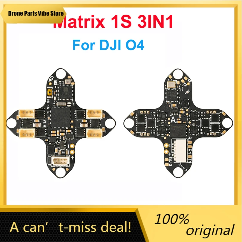 

FyBETAFPV Matrix 1S 3IN1 HD Brushless Flight Controller STM32G473CEU6 With 12A ESC ELRS 2.4G Receiver for 1S HD Bwhoops