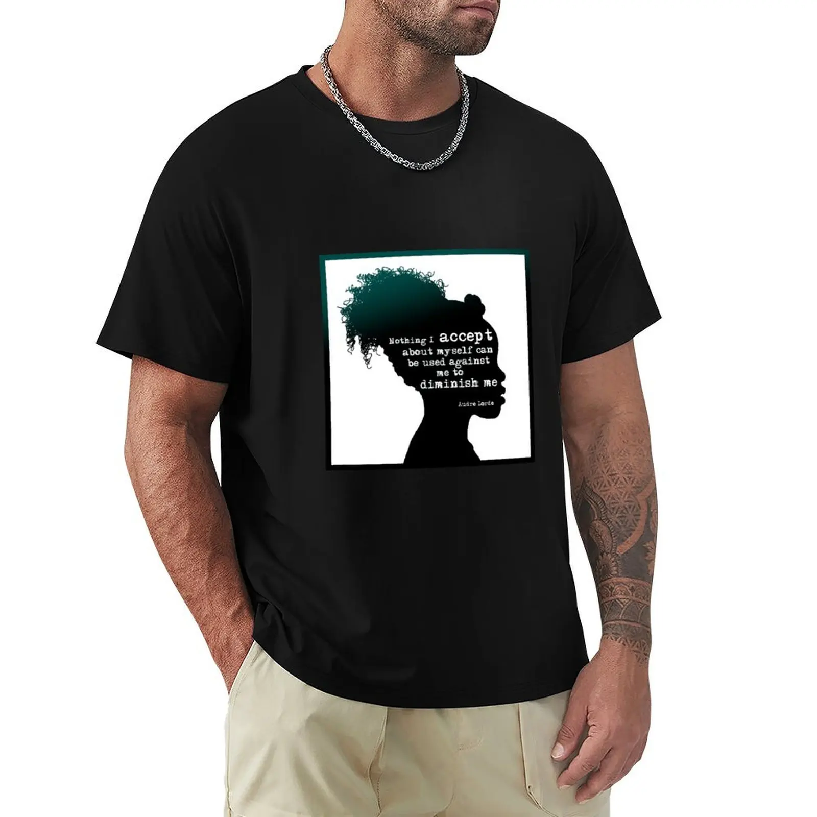 Audre Lorde Acceptance T-Shirt Lightweight Casual Summer T-Shirt