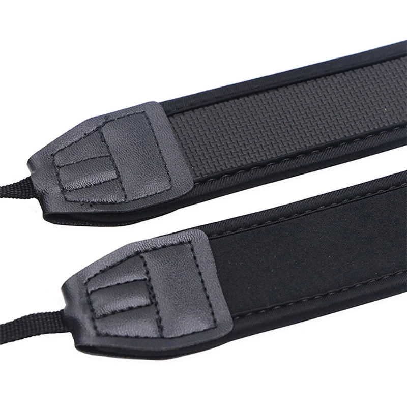 Universal Neck Shoulder Strap Belt Camera Shoulder Neck Straps Adjustable Thick Anti-slip Black Straps for Digital Camera