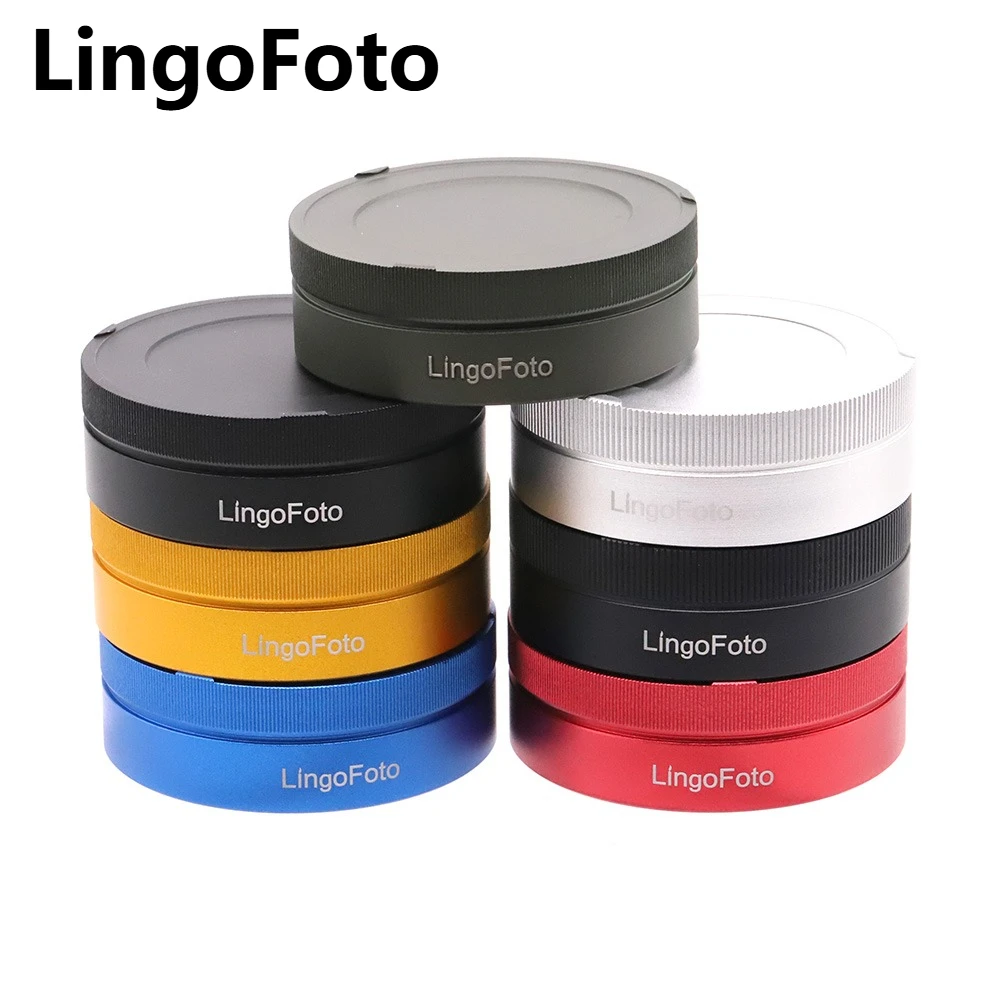 LingoFoto Professional Metal Rear Lens Cap for LEICA M Mount Camera Lenses Photography Accessory Len Caps Lid Cover