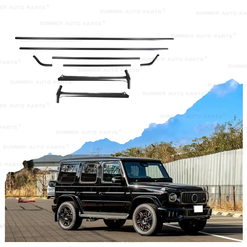 

Summer Auto Parts Carbon Fiber Exterior Kit Car Roof Trims For G-Class W465 W464 Auto Parts