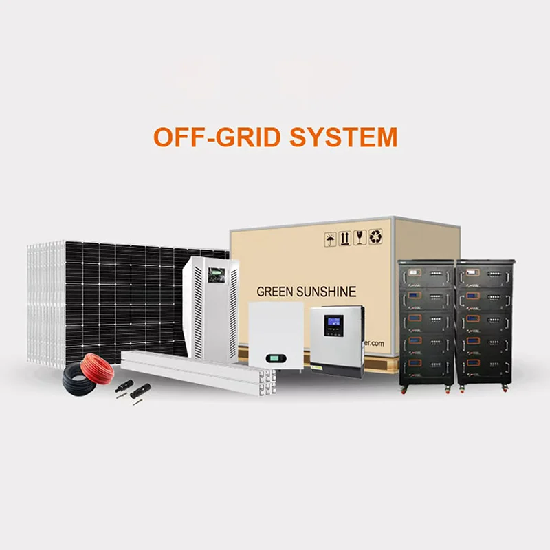 Solar Panels System Complete 20kw 40kw 30kw Set off Grid Solar System with Inverter and Battery