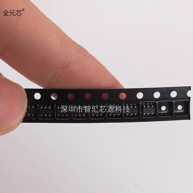 10PCS/LOT FS8205A SOT23-6 new original 8205A Lithium battery protection chip
