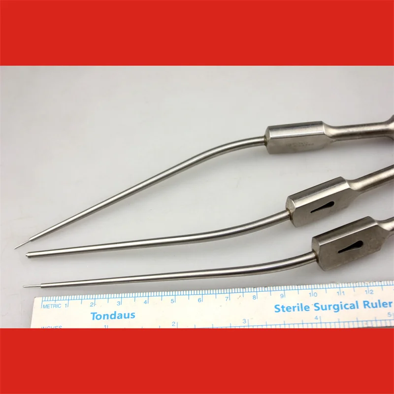 Golden Bell Cone Medical Brain Suction Tube Cone Suction Device Upper Coarse Lower Fine Suction Head Neurosurgery Orthopedic Ins