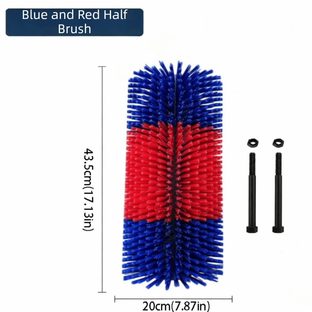 Deep Massage Livestock Grooming Brush Quick-Connect System Cylinder Brush Itch Relief Brush Scratching Brush