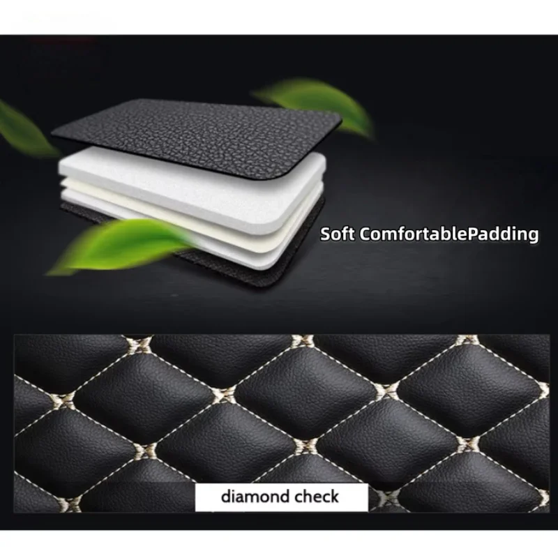 Soft Wear Resistant Waterproof Auto Carpets For Audi Q5 8R 2009-2016 Non Slip Car Floor Mats Interior Protector Accessories view 2