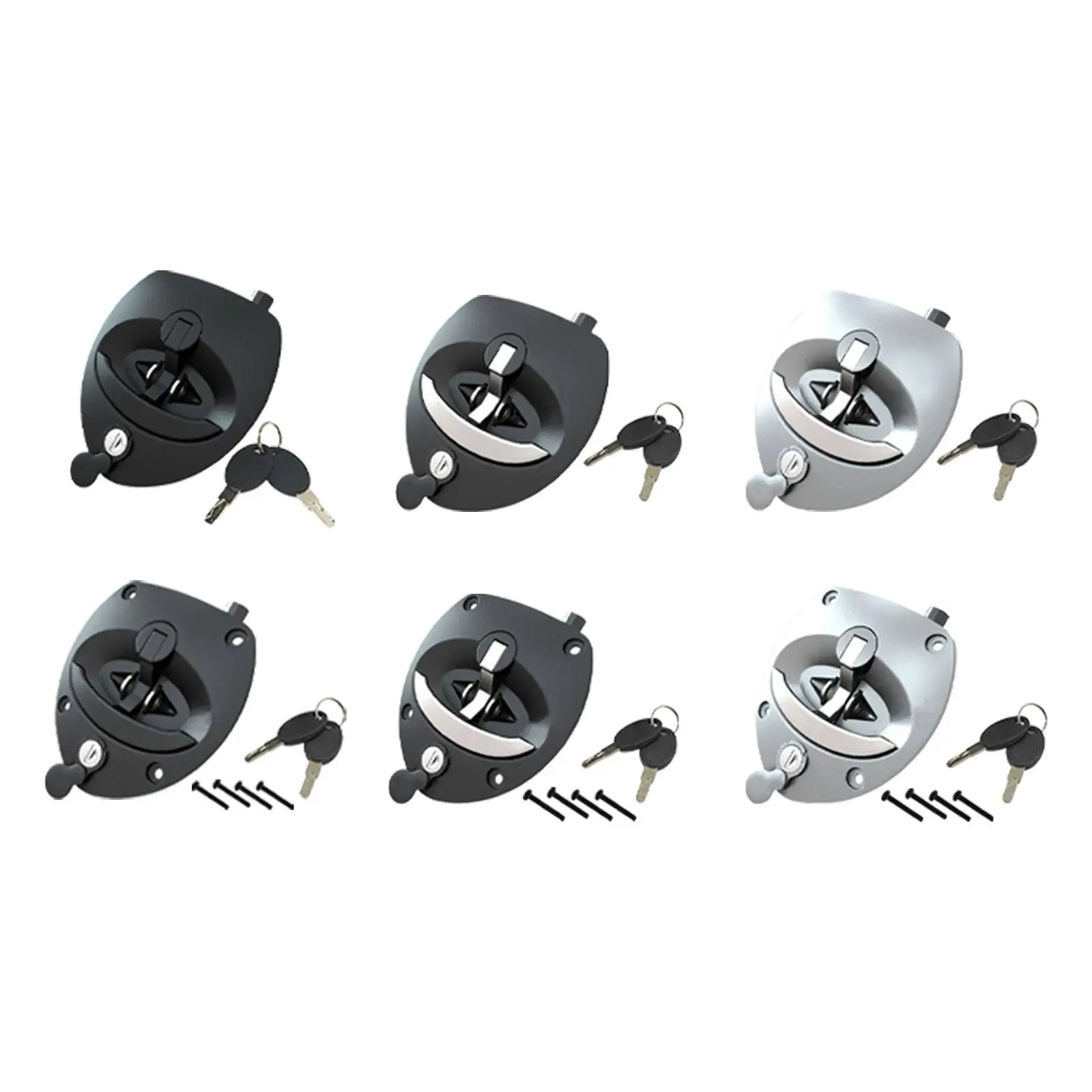 

Camper Door Latch Useful Handle Universal Safe RV Entry Door Lock for Cargo