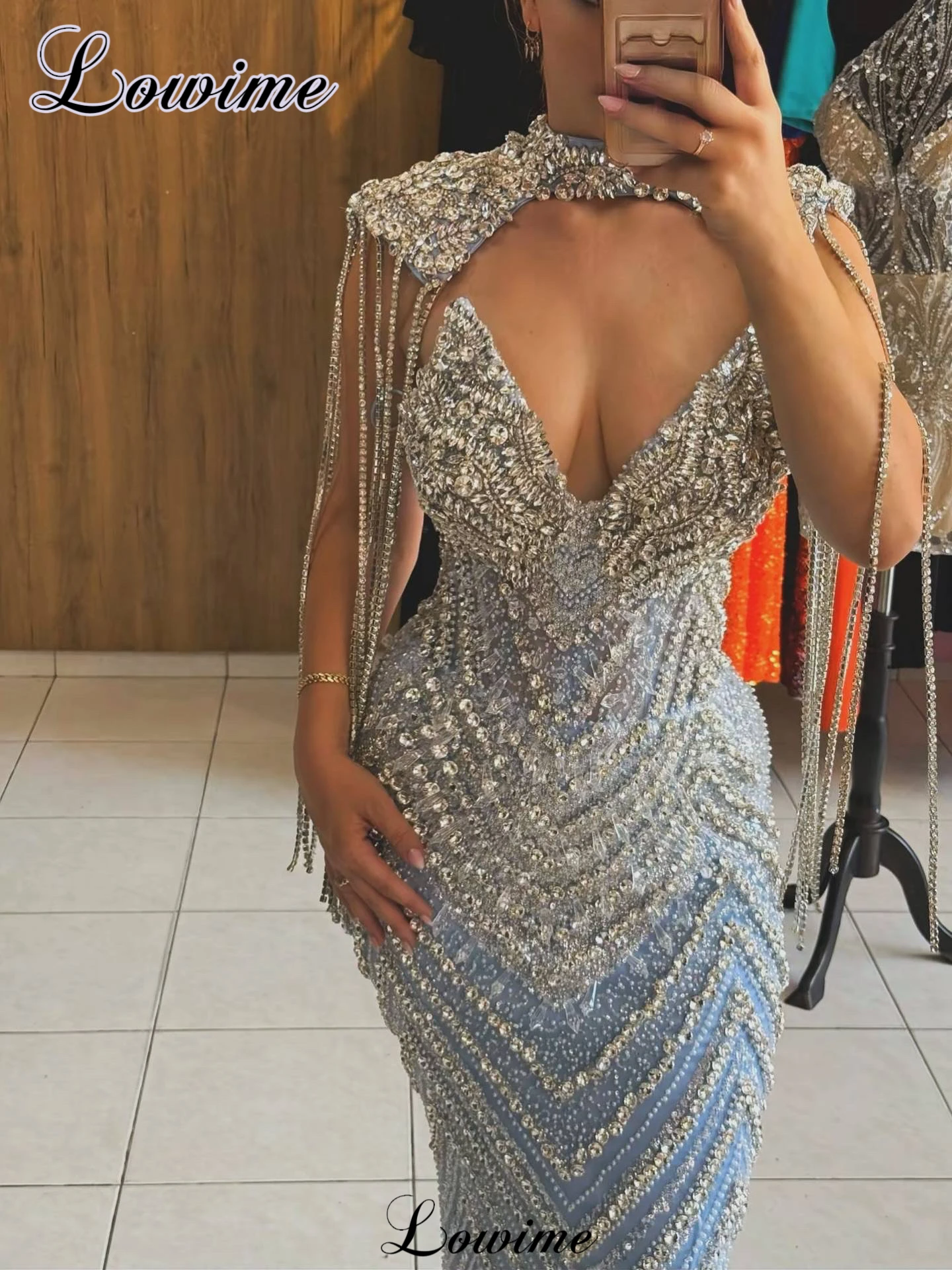 Newest Crystals Cocktail Dresses For Women Sleeveless Sweetheart Prom Dresses Wedding Party Dress Vestidos De Cóctel Customized