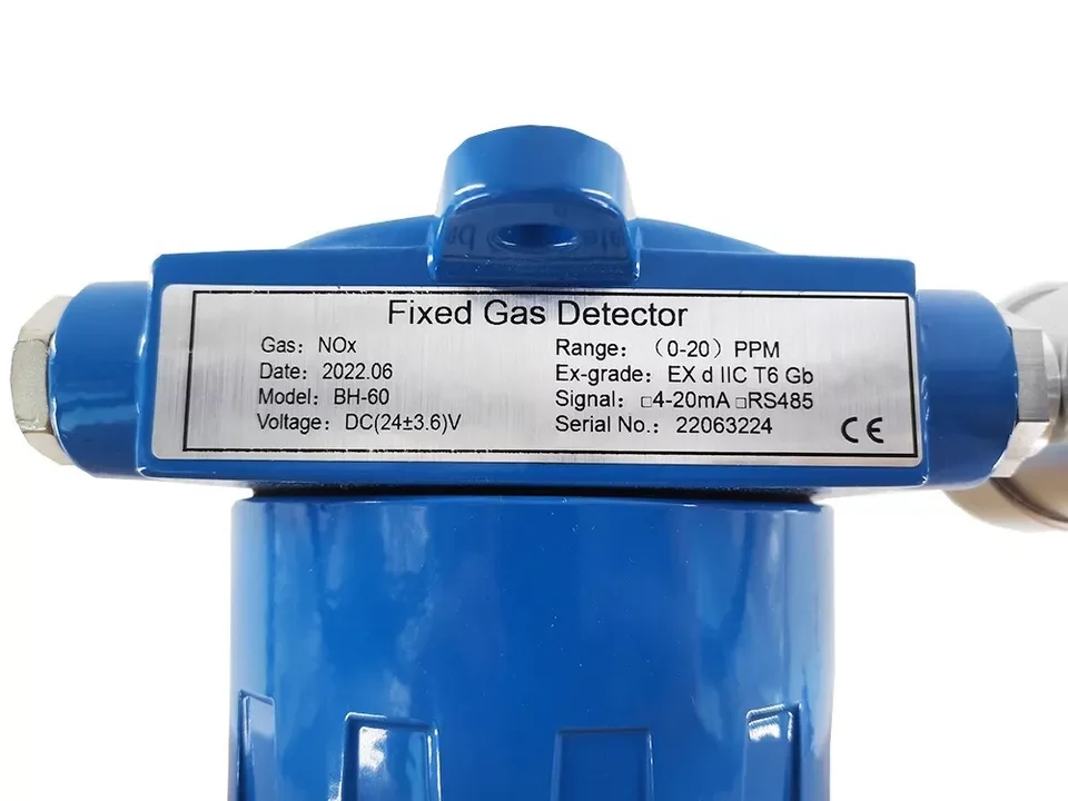 Fixed NOX Gas Detector Nitrogen Oxides Gas Detector NOX Gas Leak Alarm Monitor