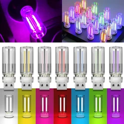 Car USB Night Light Touch Dimmable LED Filament Lamp Bulb Emergency Lighting Plug and Play Auto Decorative Atmosphere Light