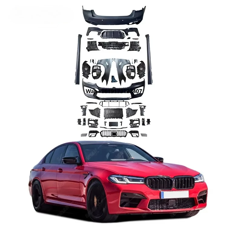 

High Quality Body Kit for G30 LCI Upgrade to M5 Wide Body Kit with Front Bumper Rear Bumper Fender