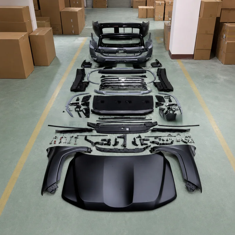 High Quality LC200 Upgrade To LC300 Style Kit Front Bumper Grille Body Accessories