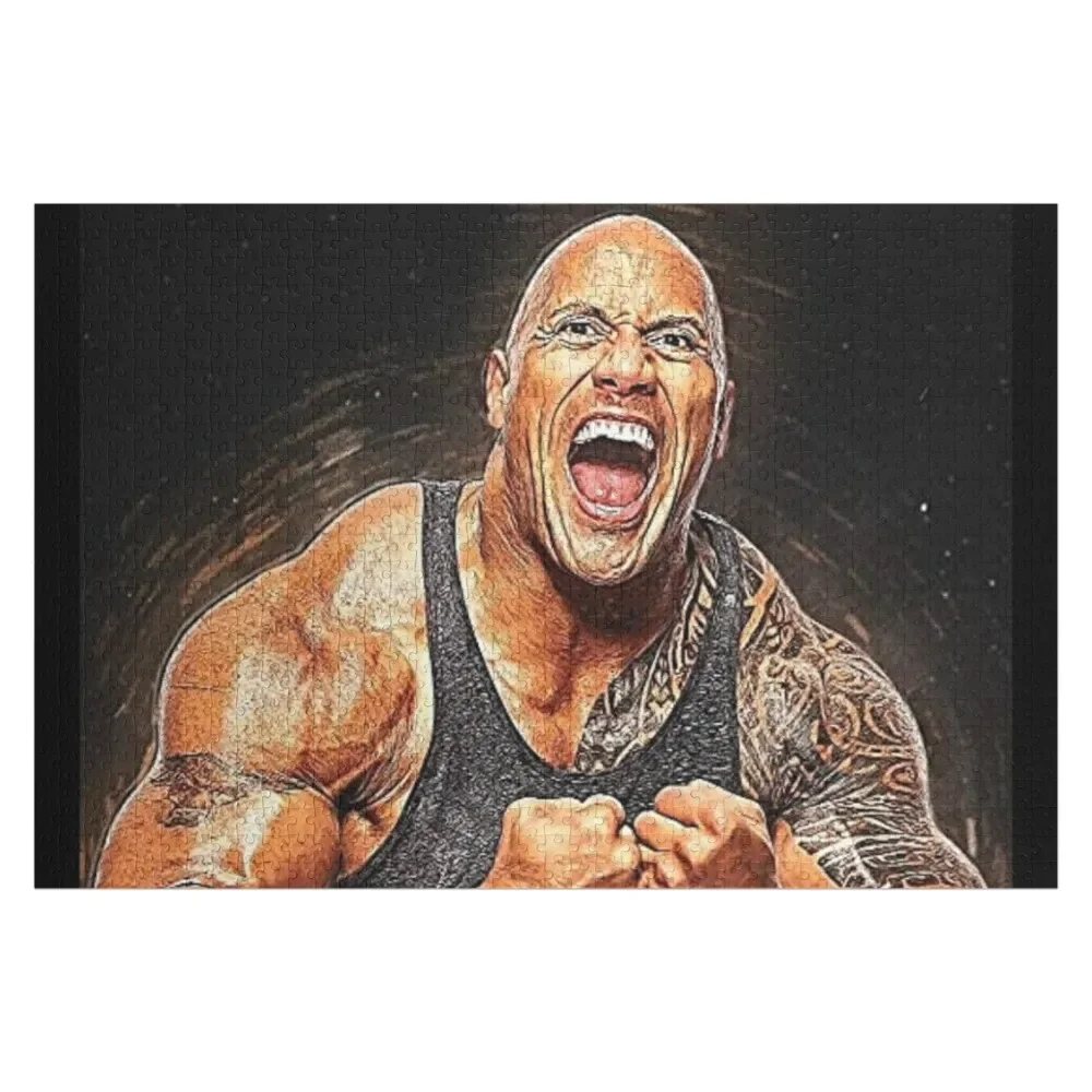 

dwayne johnson Jigsaw Puzzle Scale Motors Custom Puzzle