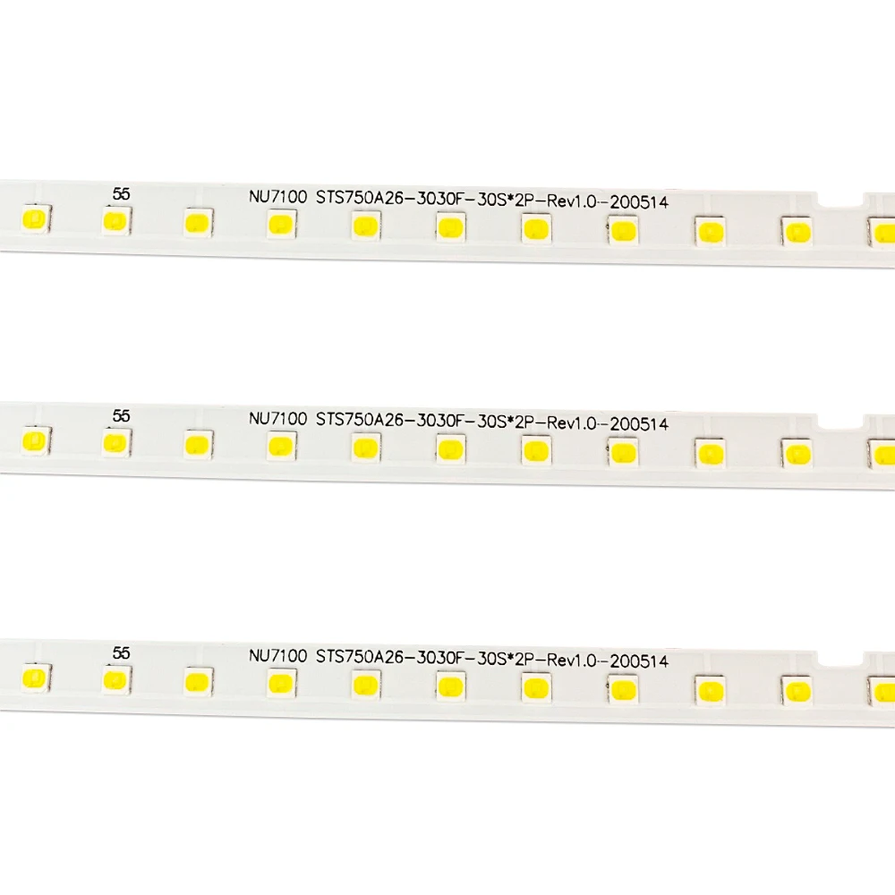 15 PCS/lot LED Backlight Dtrip for Samsung UN75RU7100 UE75NU7100 UN75NU7100 UN75NU6900 UN75NU7200 75NU7100 UN75NU7100G