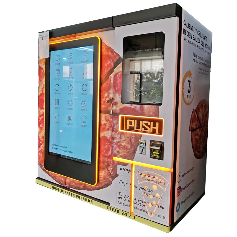 YG Robot Pizza Vending Machine Fully Automatic Pizza Vending Machine for Sale Making Hot Food Fresh China Manufacturer